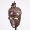 Attractive Baule Mask with Bird 14" - Ivory Coast - African Art