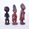 African Tribal Art Figure Lot 10.5"-12" - Nigeria & DR Congo