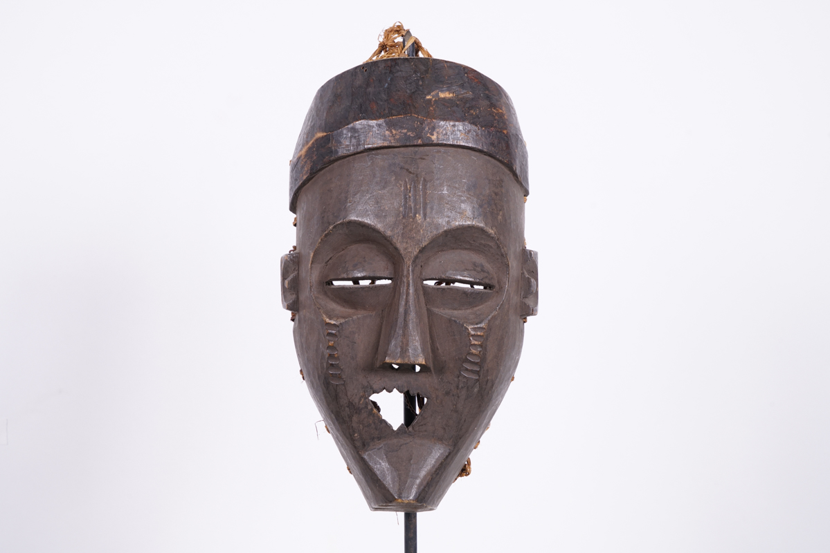 Interesting Chokwe Mask 10.5" - DR Congo - African Tribal Art