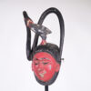 Tiv Festival Mask with Snake Eating Bird 18.5" - Nigeria - African Tribal Art