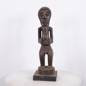 Songye Statue with Base 22.5" - DR Congo - African Tribal Art