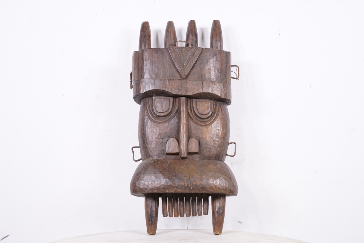 Ijo (Ijaw) Horned Mask 19" - Nigeria - African Tribal Art