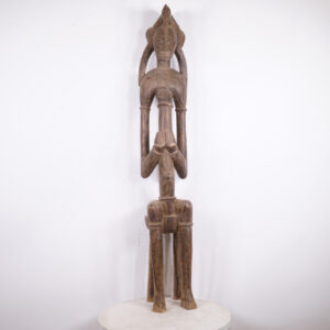 Senufo Female Figure 56.75" - Ivory Coast - African Tribal Art