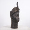 Yoruba Bronze Ife Head 21" - Nigeria - African Tribal Art