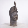 Yoruba Bronze Ife Head 20" - Nigeria - African Tribal Art