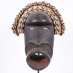 Zoomorphic Dan Mask 12.5"- Ivory Coast - African Tribal Art
