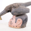Yoruba Gelede Mask with Bird Figure 17.25" Long - Nigeria - African Tribal Art