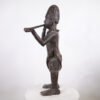 Benin Bronze Hornblower Statue 39"- Nigeria - African Art