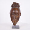 Baule Mask 12.75" from Ivory Coast with Stand - African Tribal Art