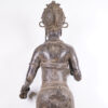 Outstanding Benin Bronze Queen Mother Statue 64" - Nigeria - African Tribal Art