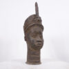 Yoruba Bronze Ife Head Statue 20.5" - Nigeria - African Art
