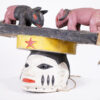 Yoruba Gelede Mask with Two Animals 23.75" Wide - Nigeria - African Art