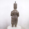 Incredible Benin Bronze Oba Statue 44" - Nigeria - African Tribal Art