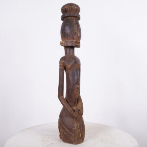 Kneeling Dogon Statue 25.25" - Mali - African Tribal Art