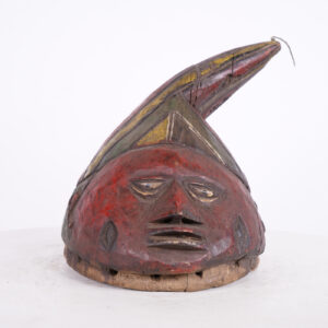 Yoruba Mask from Nigeria 9.75" Wide - African Tribal Art