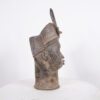 Yoruba Bronze Ife Head Statue 20" - Nigeria - African Tribal Art