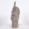 Yoruba Bronze Ife Head Statue 20" - Nigeria - African Tribal Art