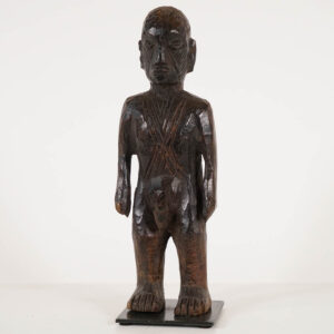 Male Igbo Statue on Base 10" - Nigeria - African Tribal Art