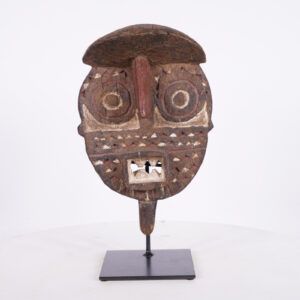 Bwa Mask with Stand 13.25" from Burkina Faso - African Tribal Art
