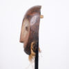 Lega Mask with Raffia 14" - DR Congo - African Tribal Art