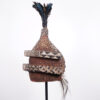 Gorgeous Kuba Mask with Feathers from DR Congo 36" - African Tribal Art