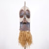 Songye Kifwebe Mask with Raffia 37" - DR Congo - African Tribal Art
