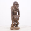 Intriguing Bulu Monkey Statue 13.25" - Cameroon - African Tribal Art