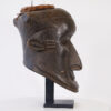 Kuba Bwoom Mask from DR Congo on Stand 21.5" - African Tribal Art