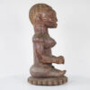 Seated Yoruba Female Figure from Nigeria 17.5" - African Tribal Art