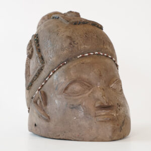 Yoruba Mask from Nigeria 9" - African Tribal Art