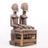 Dogon Primordial Couple Statue 18" - Mali - African Tribal Art