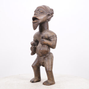 Interesting Bangwa Figure 17.75" - Nigeria - African Tribal Art