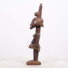 Unusual Luba Female Figure 17" - DR Congo - African Tribal Art