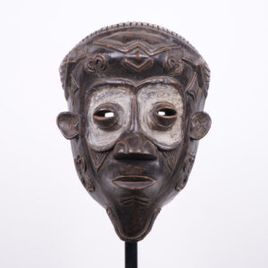 Bena Lulua Mask 13.5" - DR Congo - African Tribal Art