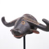 Tabwa Bull Mask 28" Wide - DR Congo - African Tribal Art