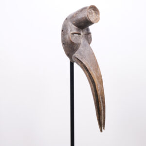 Dan Bird Mask with Long Beak 25" - Ivory Coast - African Tribal Art