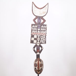 Geometric Bwa Mask 51" - Burkina Faso - African Tribal Art