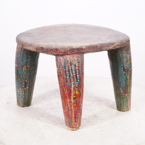 Nupe African Stool 12.25" Wide - Nigeria - Tribal Art
