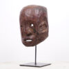 Suku Mask on Stand from DR Congo 15" - African Tribal Art