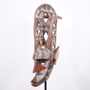 Zoomorphic Bozo Mask 33" - Mali - African Tribal Art