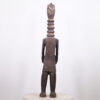 Unusual Female Lagoon Statue 43" - Ivory Coast - African Tribal Art