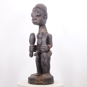 Yoruba Male Figure 39.5" - Nigeria - African Tribal Art