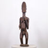 Dogon Male Statue with Pipe 42" - Mali - African Tribal Art