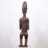 Dogon Male Statue with Pipe 42" - Mali - African Tribal Art