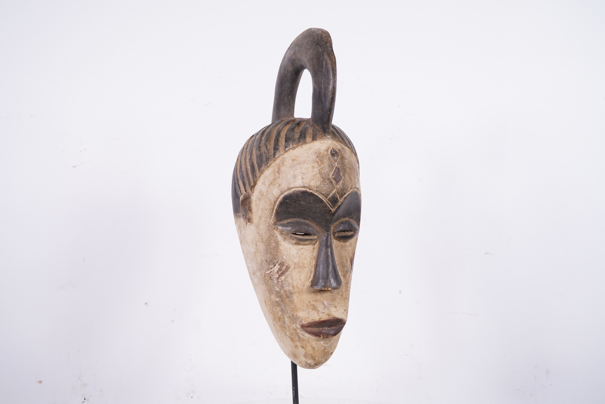 Igbo Mask with Scarification 16" - Nigeria - African Tribal Art