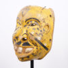 Colorful Tiv Kwagh-Hir Festival Mask 14" - Nigeria - African Tribal Art