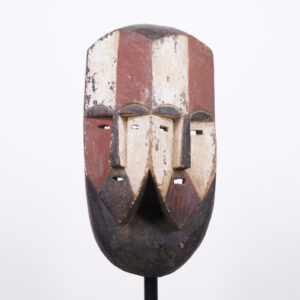 Two-Faced Aduma Mask 14.5" - Gabon - African Tribal Art