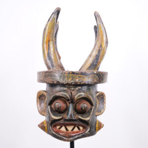 Incredible Janus Igbo Helmet Mask 23.5" - Nigeria - African Tribal Art