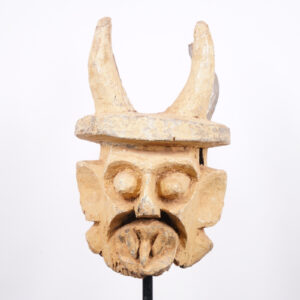 Unusual Janus Igbo Mask 19.5" - Nigeria - African Tribal Art