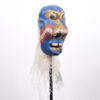 Colorful Tiv Kwagh-Hir Festival Mask 14" - Nigeria - African Art